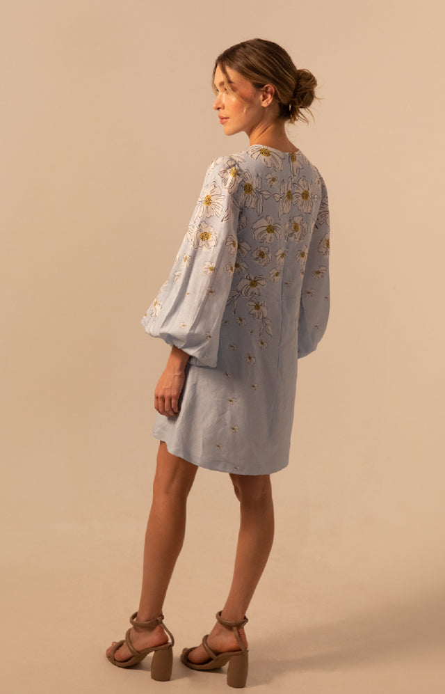 Fiorella Mini in Daisy Baby Blue