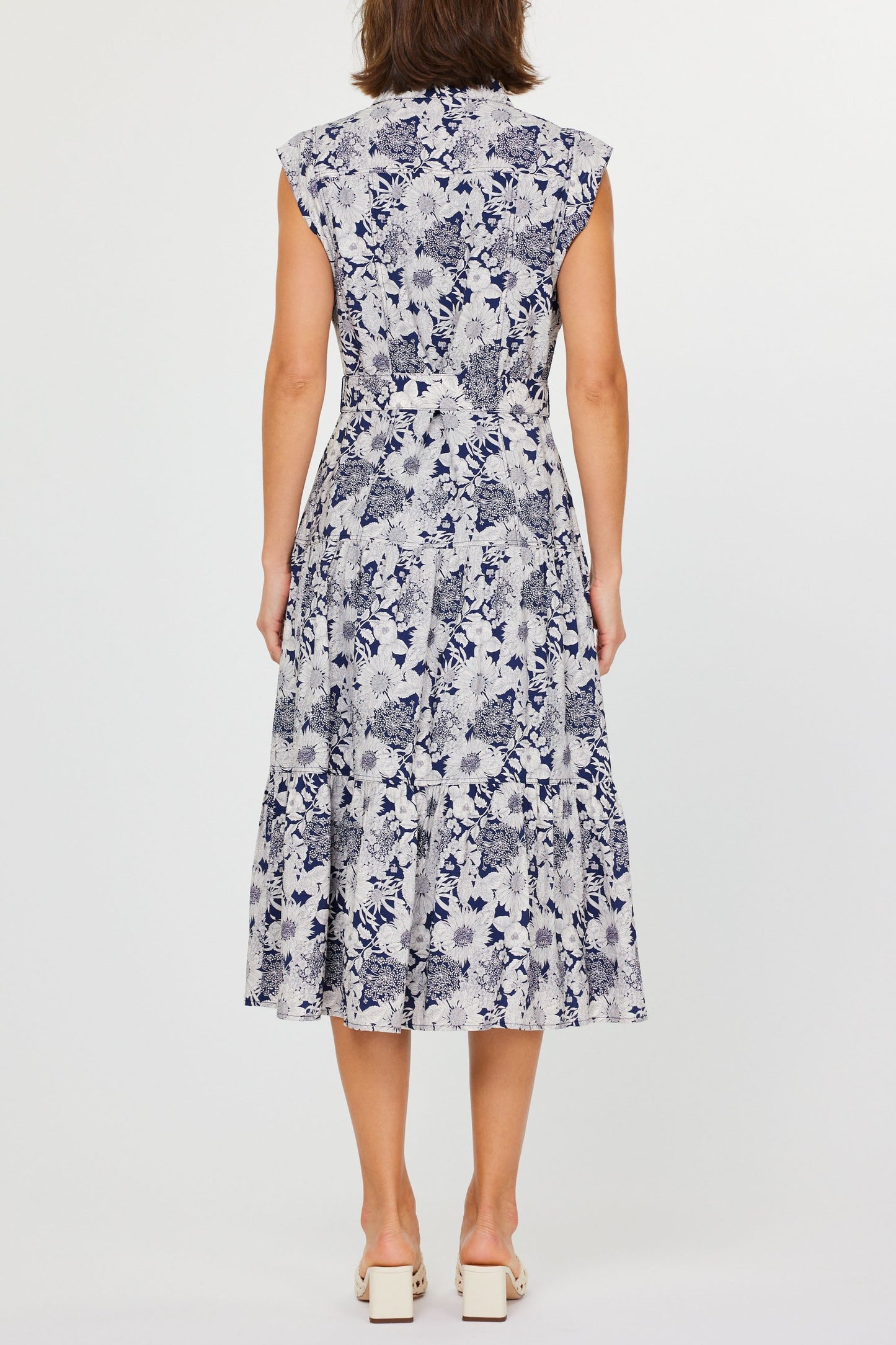 Navy Garden Dress