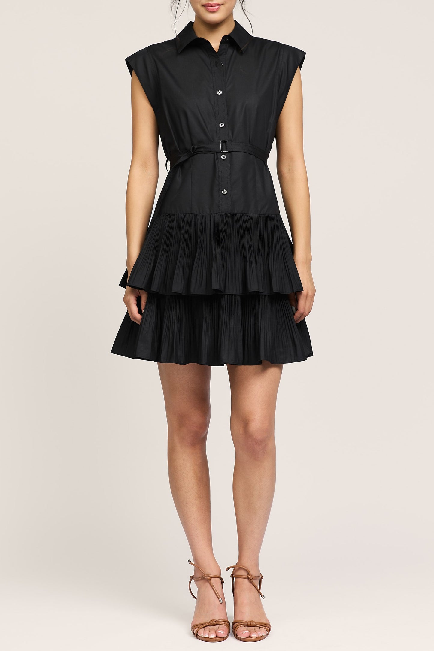Tiered Mini Dress