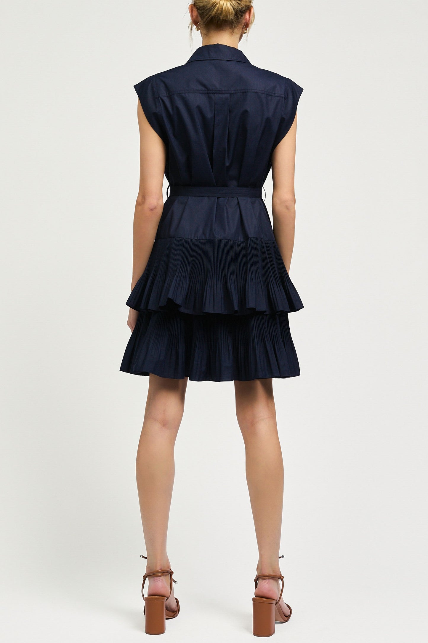 Tiered Mini Dress