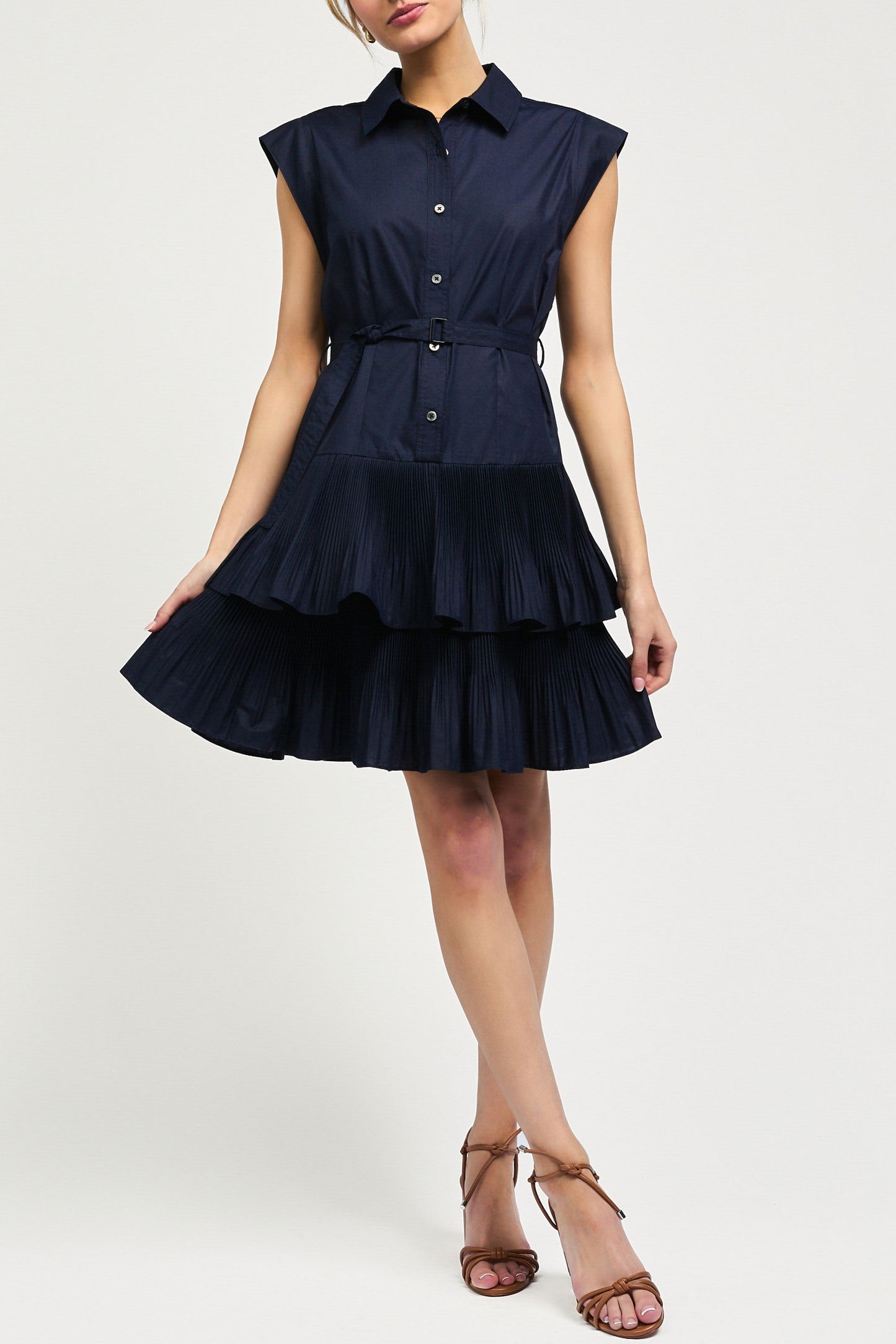 Tiered Mini Dress
