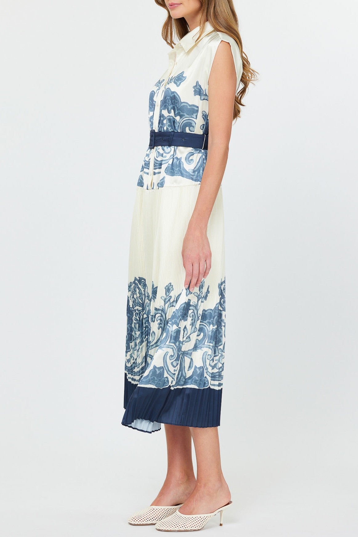Belted Midi Dress