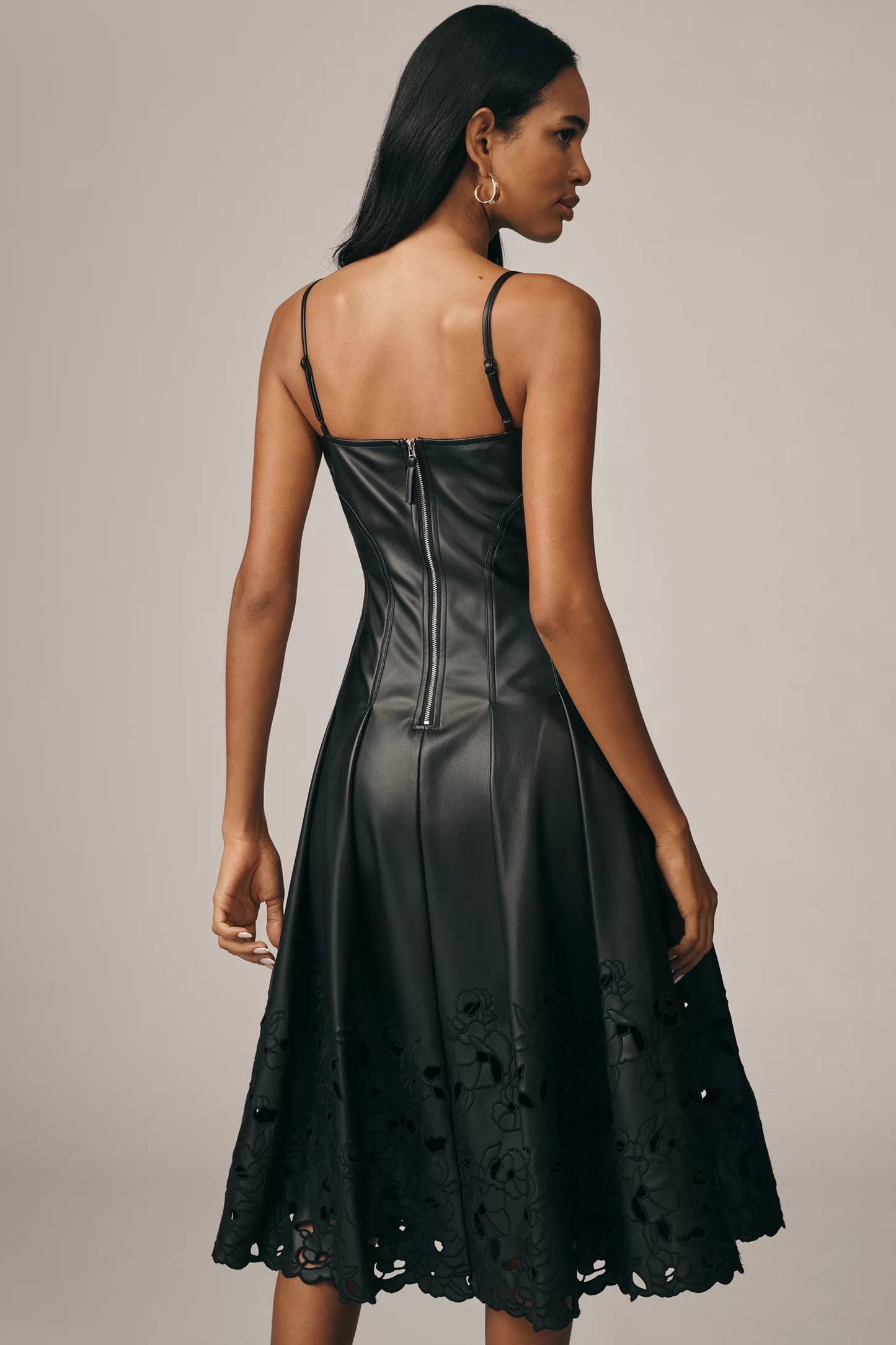 Nelly Faux Leather Dress
