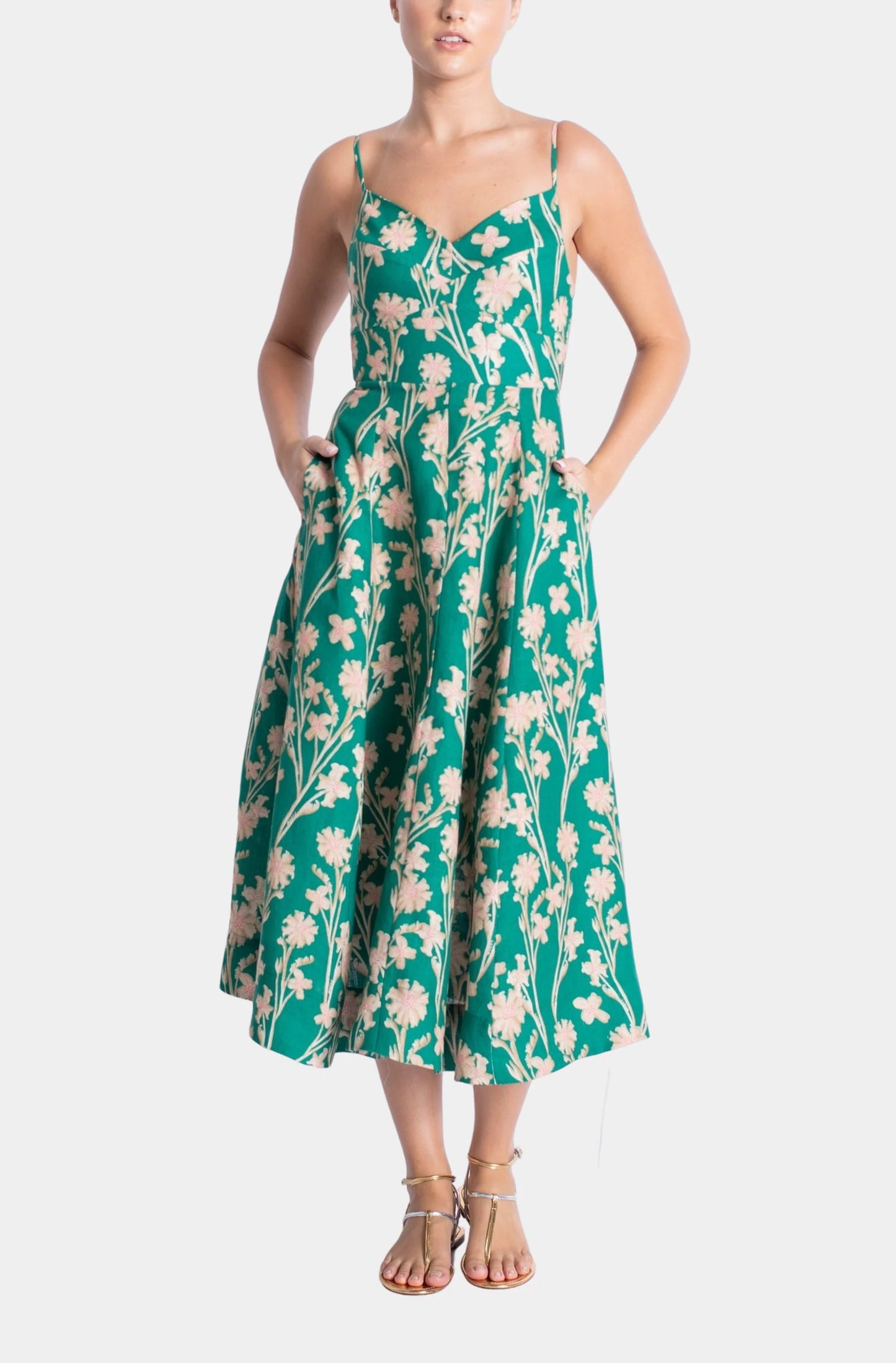 Winona Print Dress