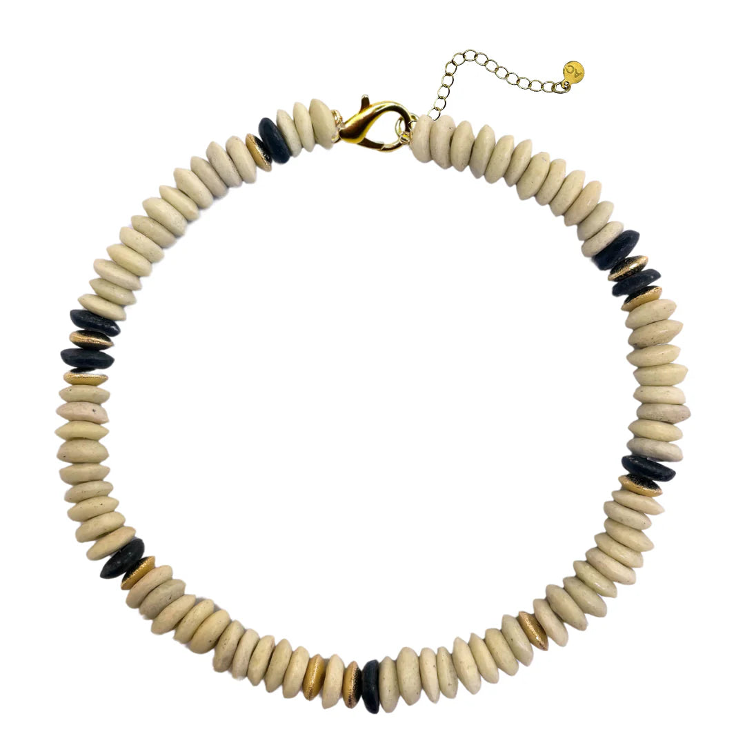 Navy Collar Necklace