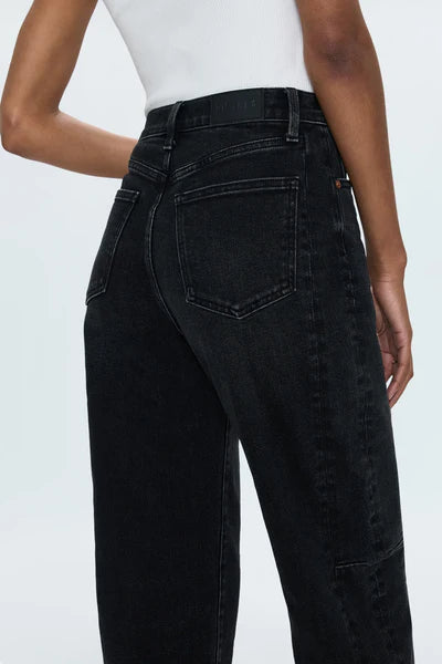 Eli High Rise Arched Leg - Dark Midnight