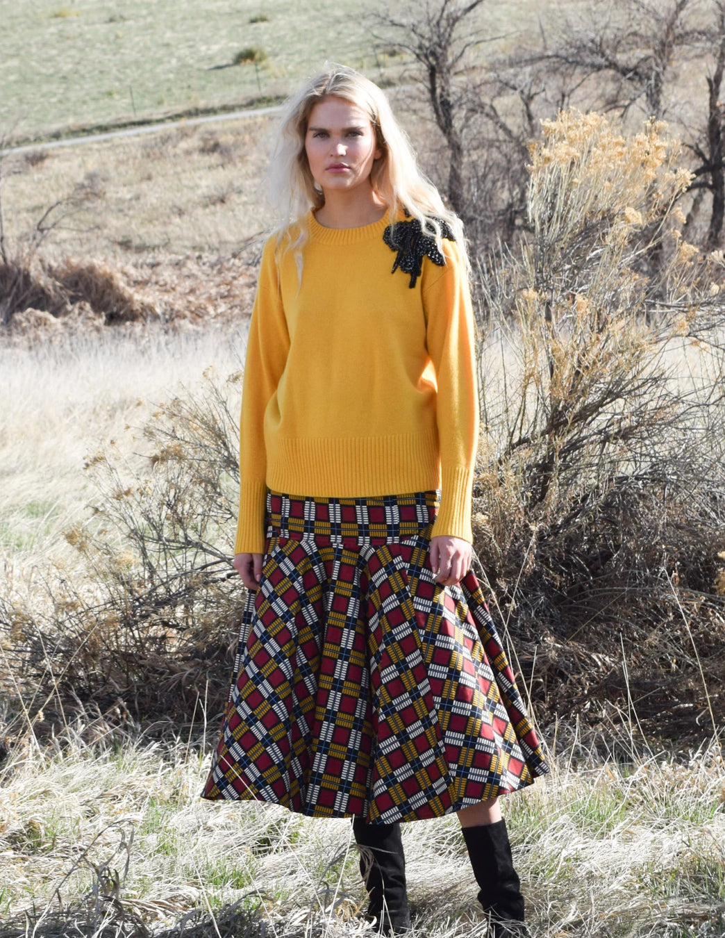 Prairie Midi skirt