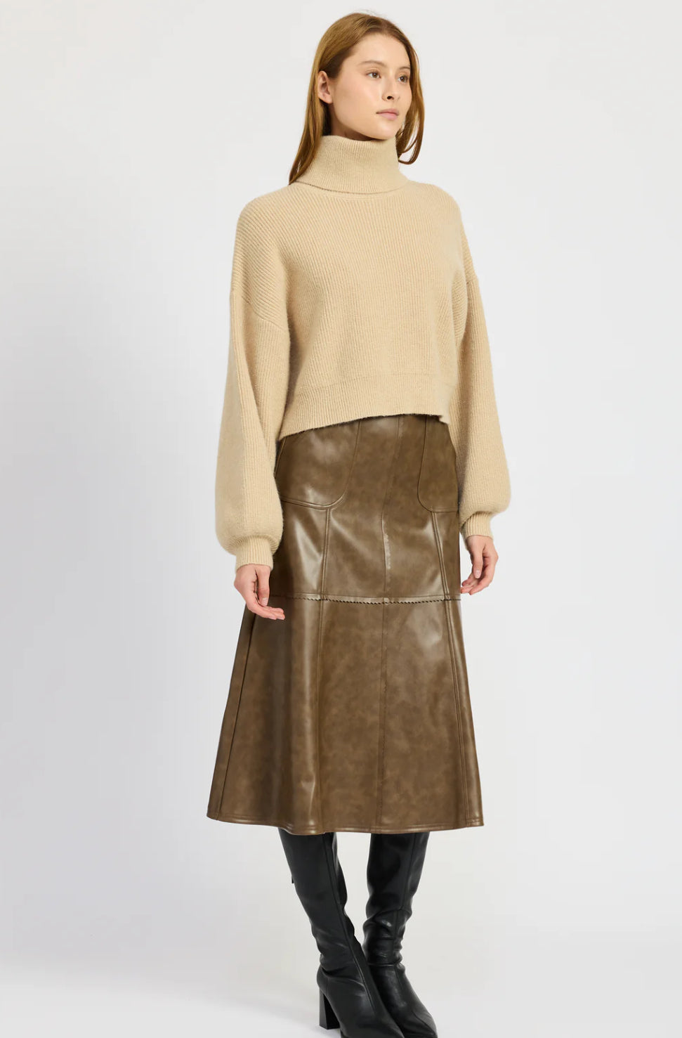 Kinsley midi skirt