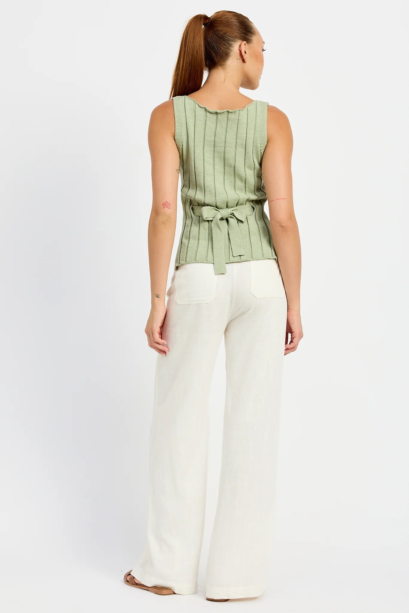 Myla Rib Sweater Top