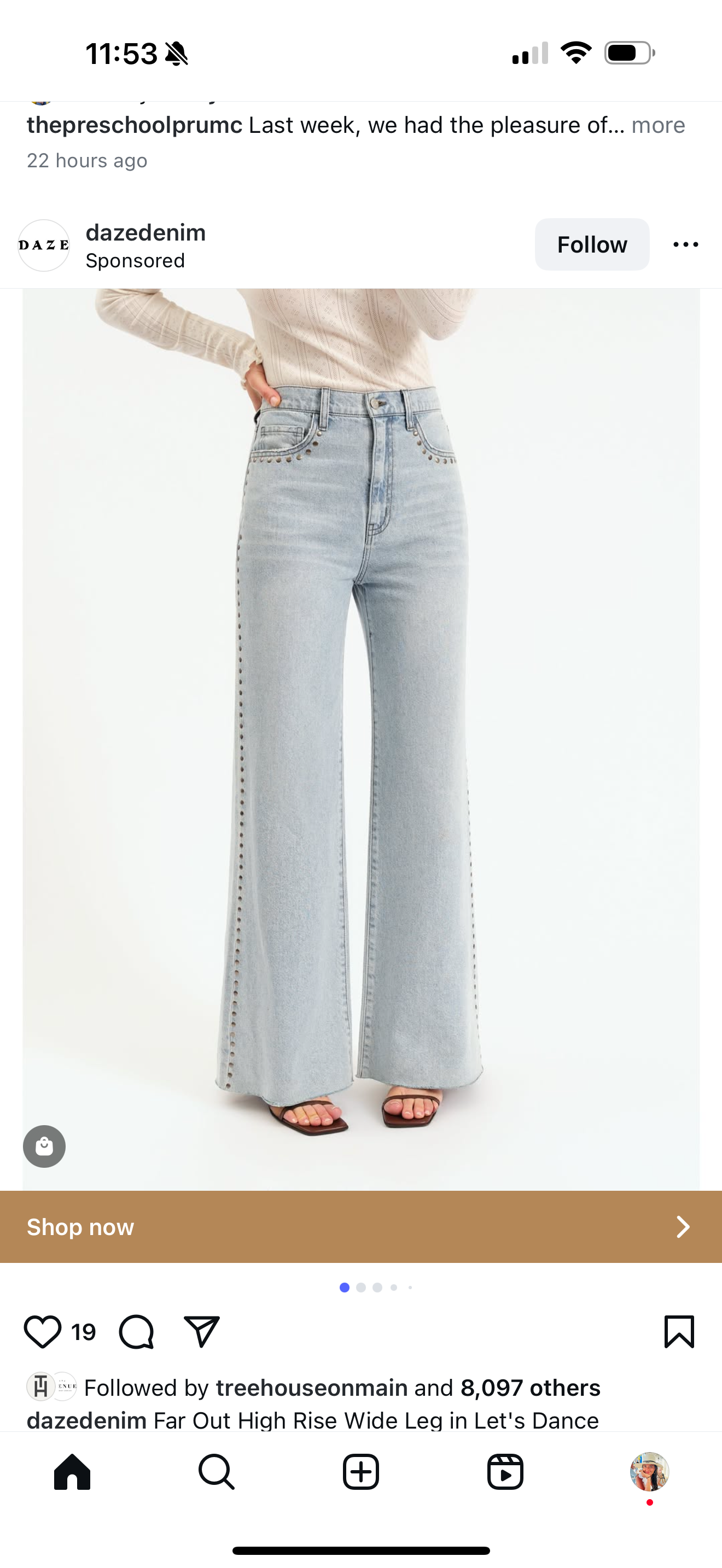 Far out studded high rise