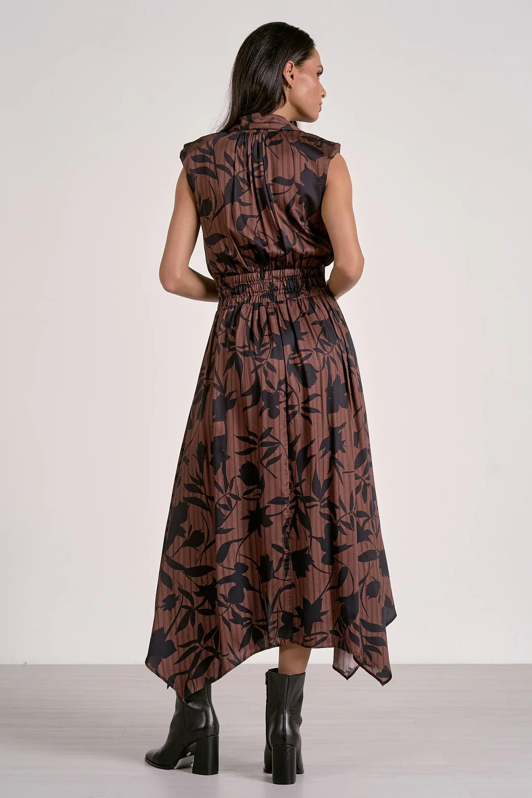Button Midi Dress