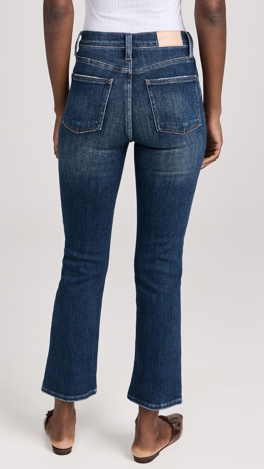 Lennon high rise crop boot