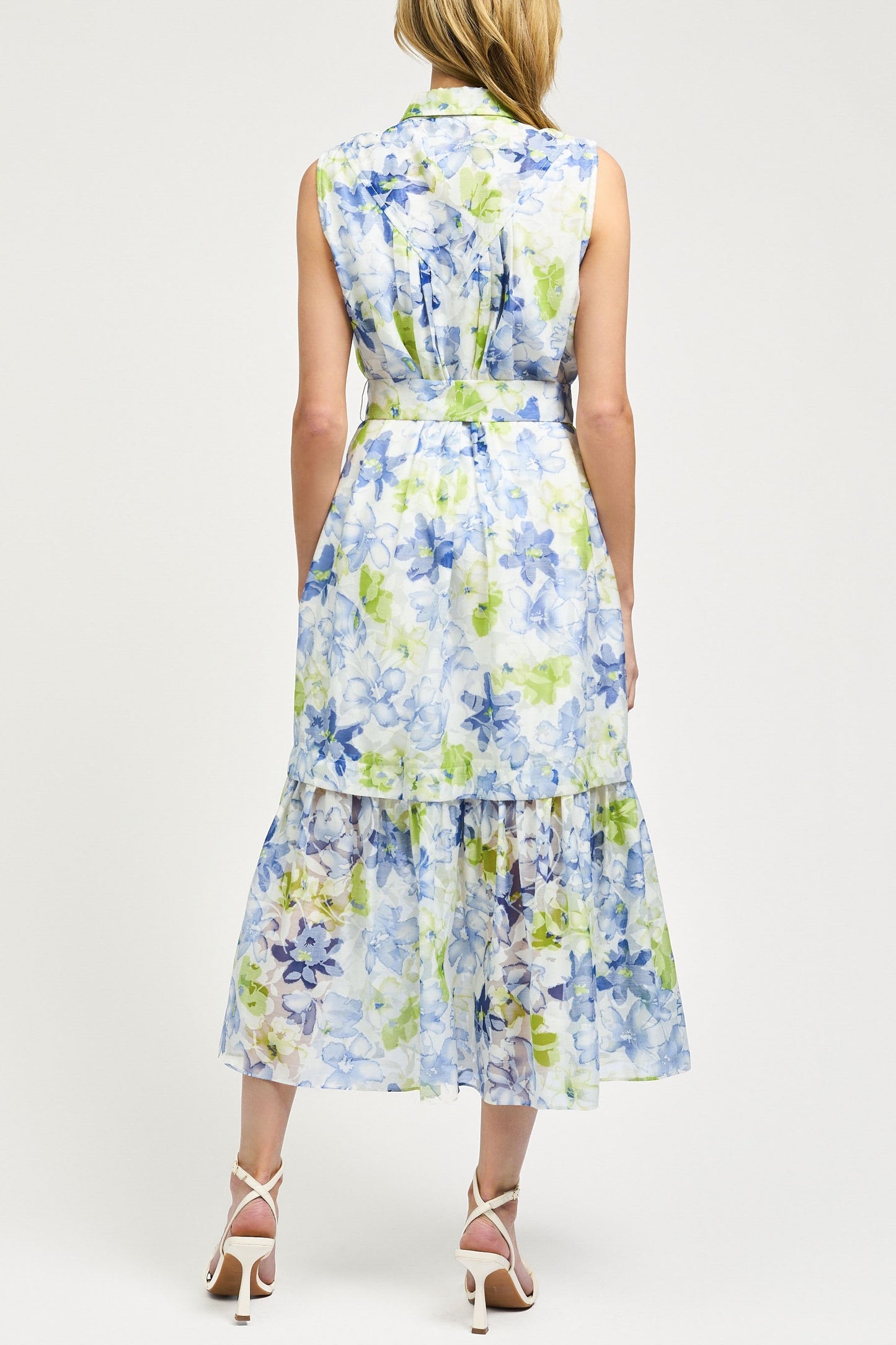 Florals Shirt Dress