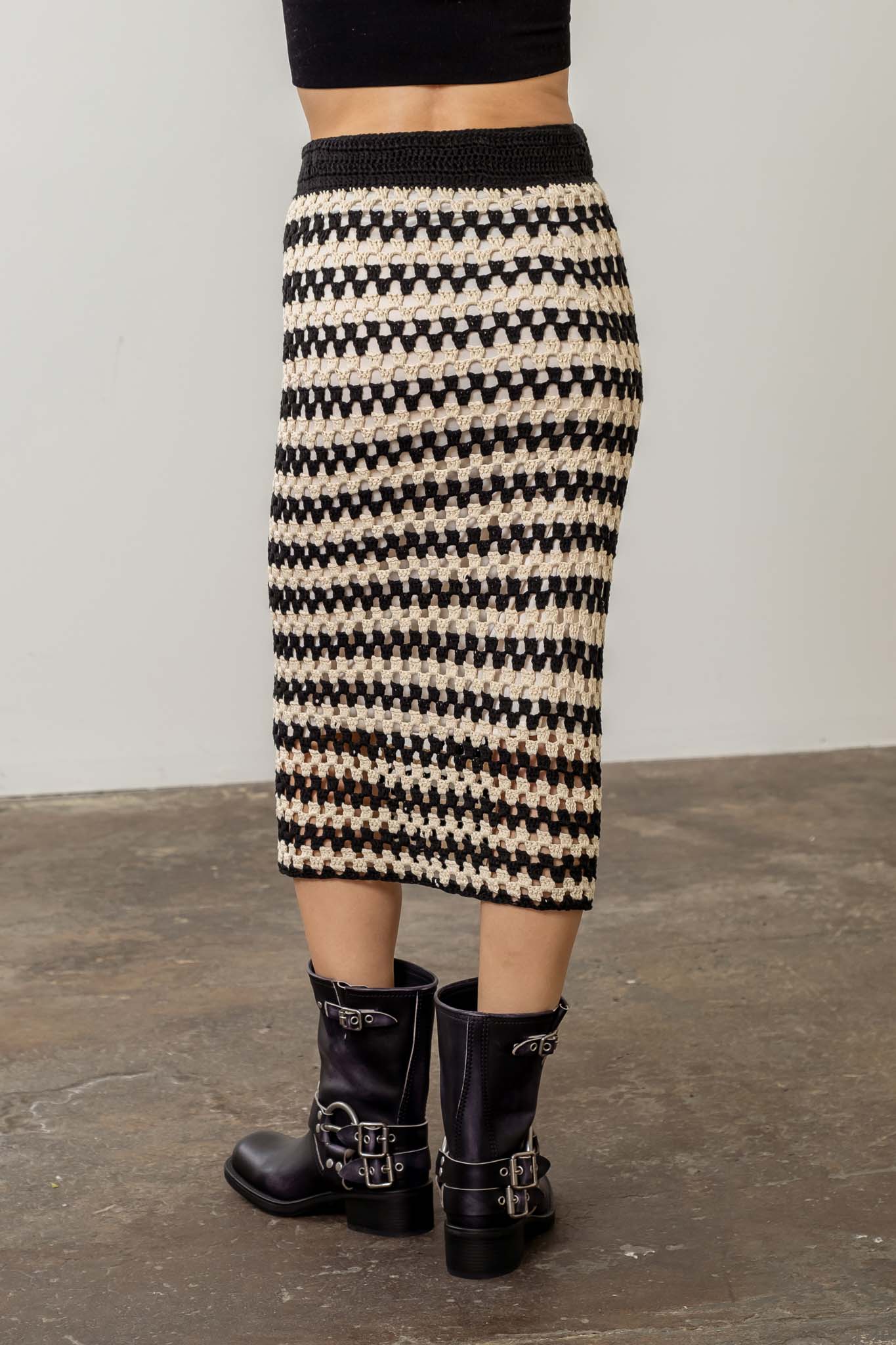 Crochet Midi Skirt