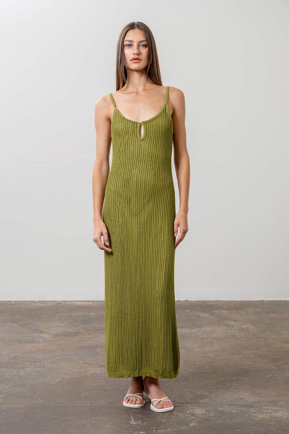 Green Crochet Dress Green Crochet Dress