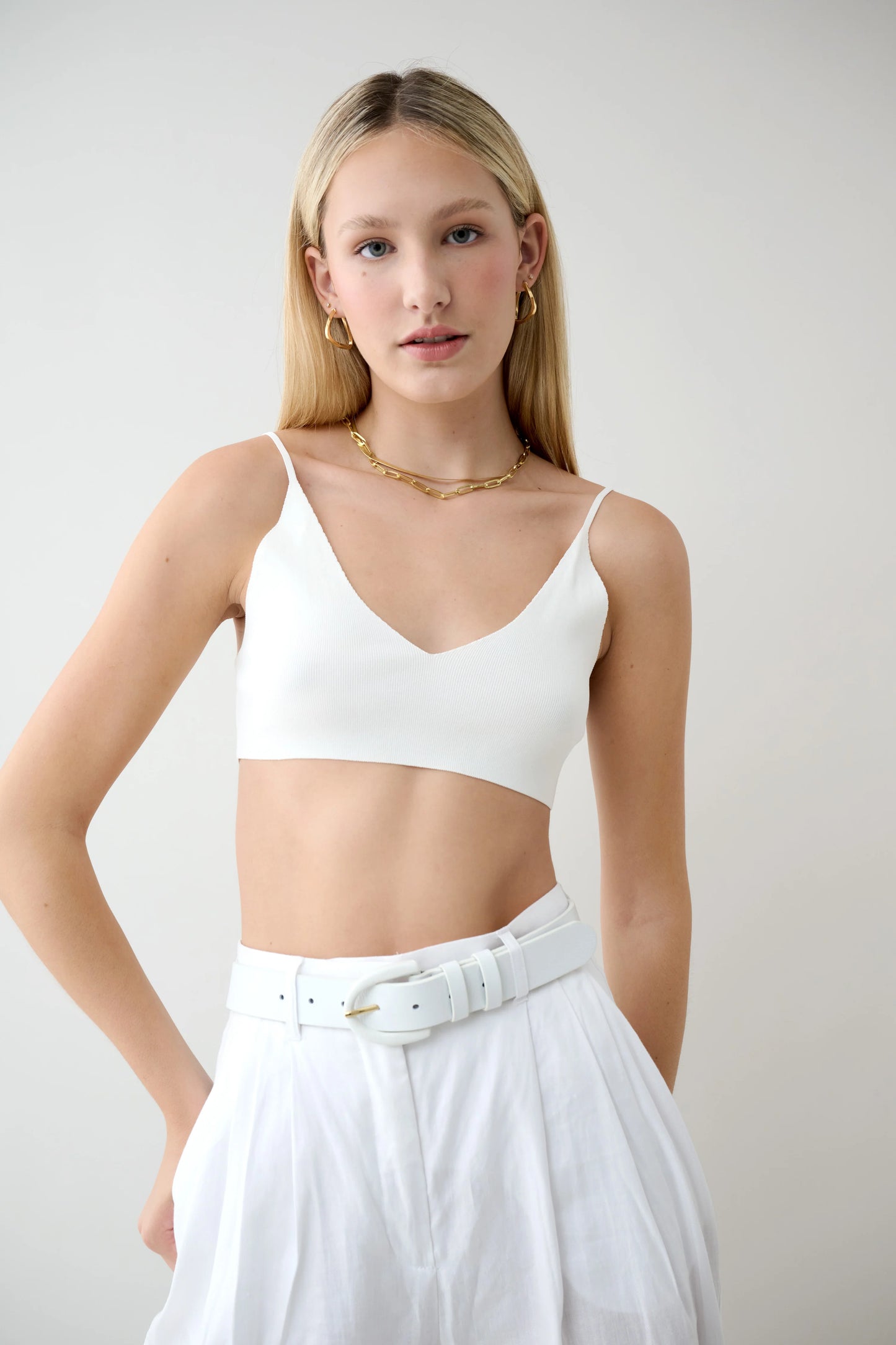 Westwood Belt in Eggshell