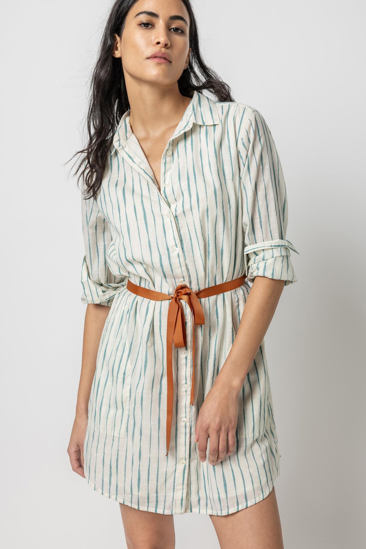 Long Sleeve Rope Dress