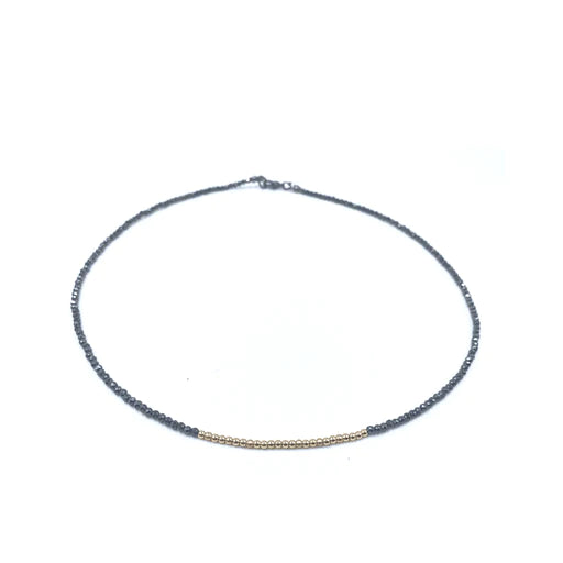 Karma Gold Filled + Pyrite Layering Necklace