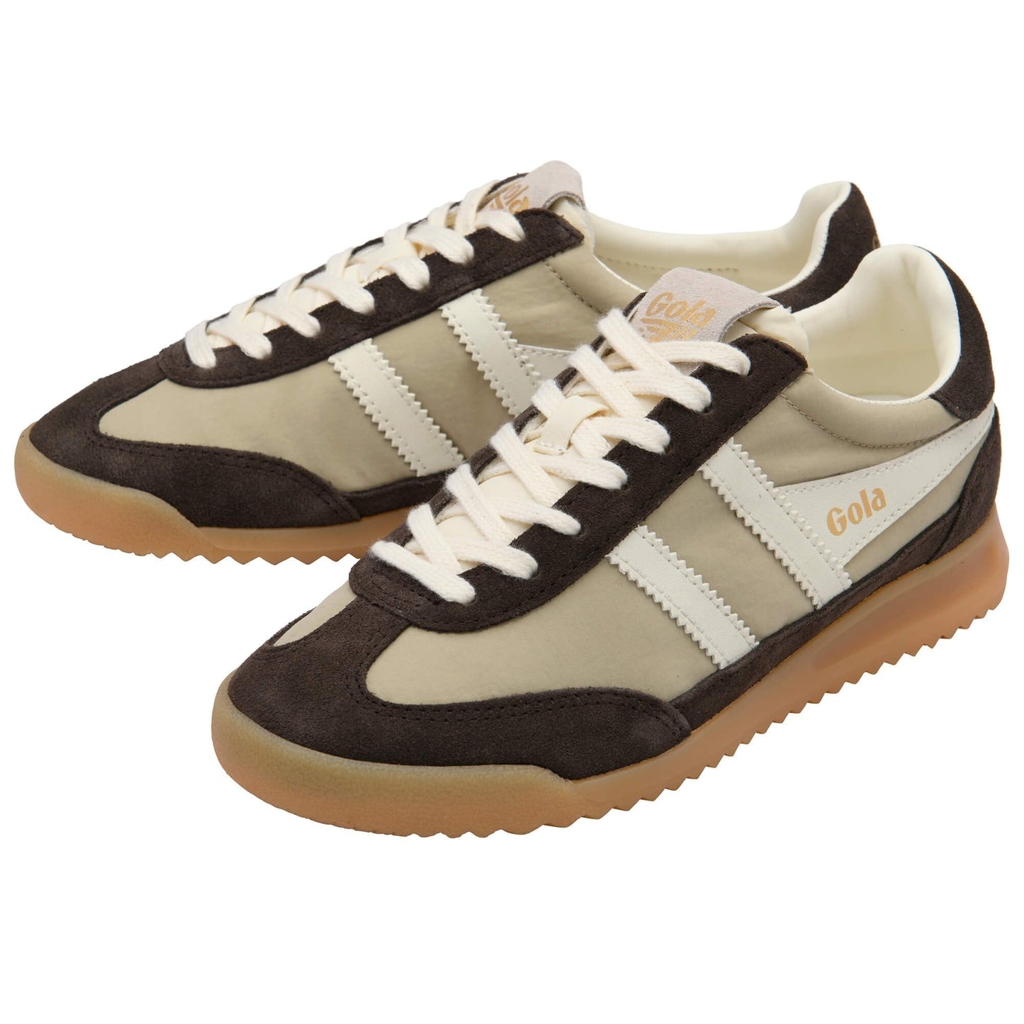 Gola Classics Women's Firefly Sneakers Bone/Mocha/Off White