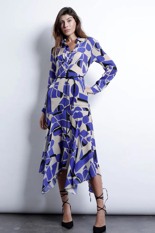 Sienna Print Midi Dress