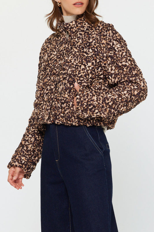 Brown Leopard coat