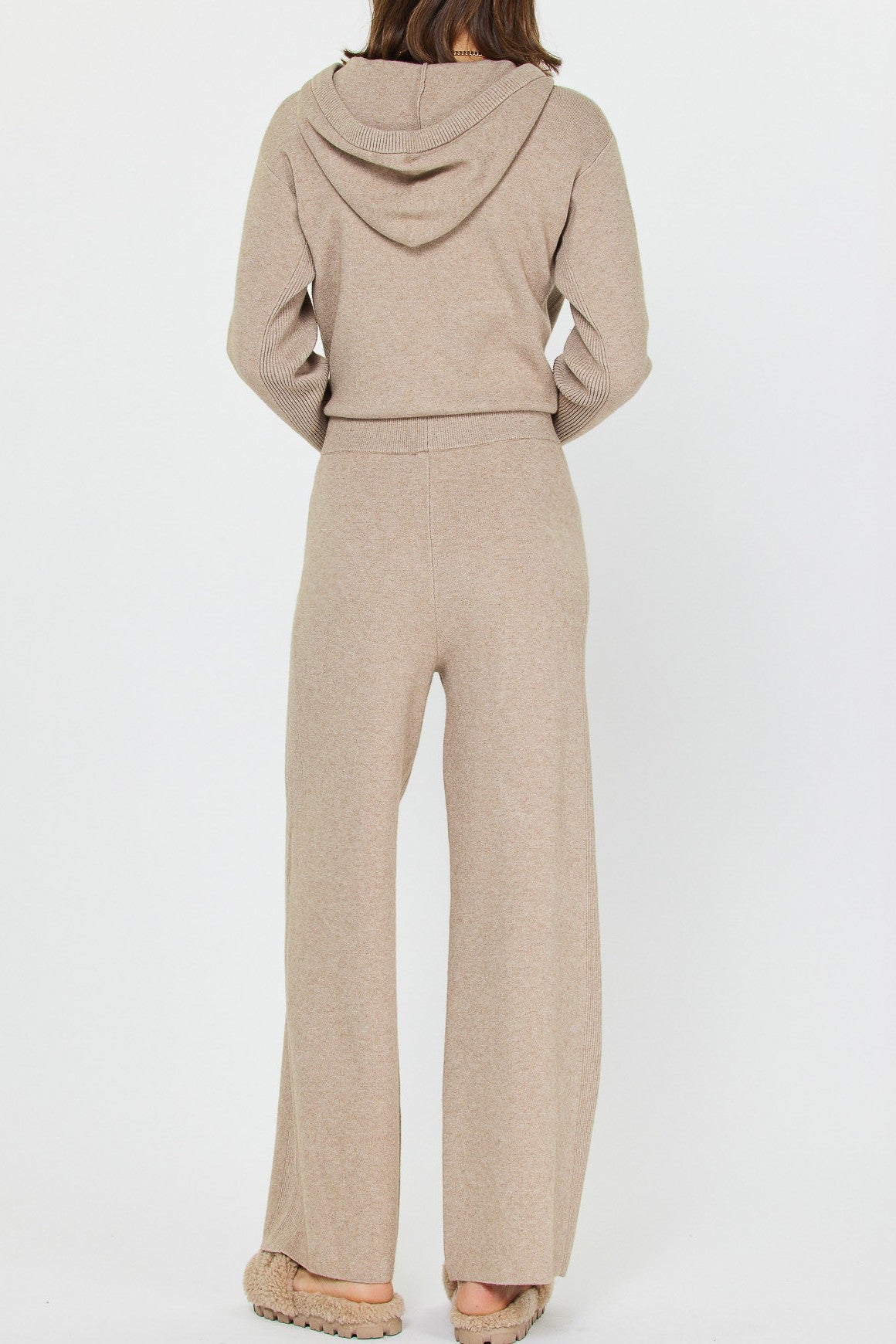 Elasticated waist long pants