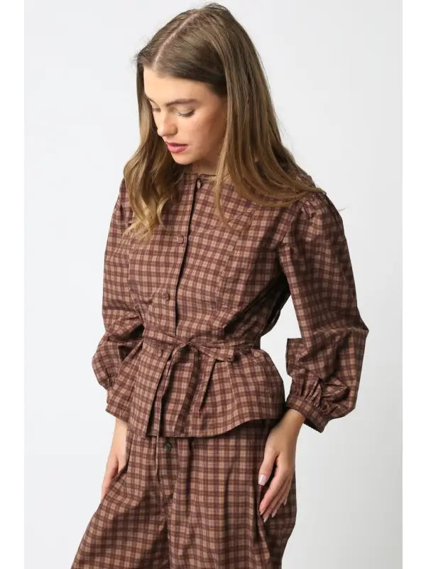Gingham Top