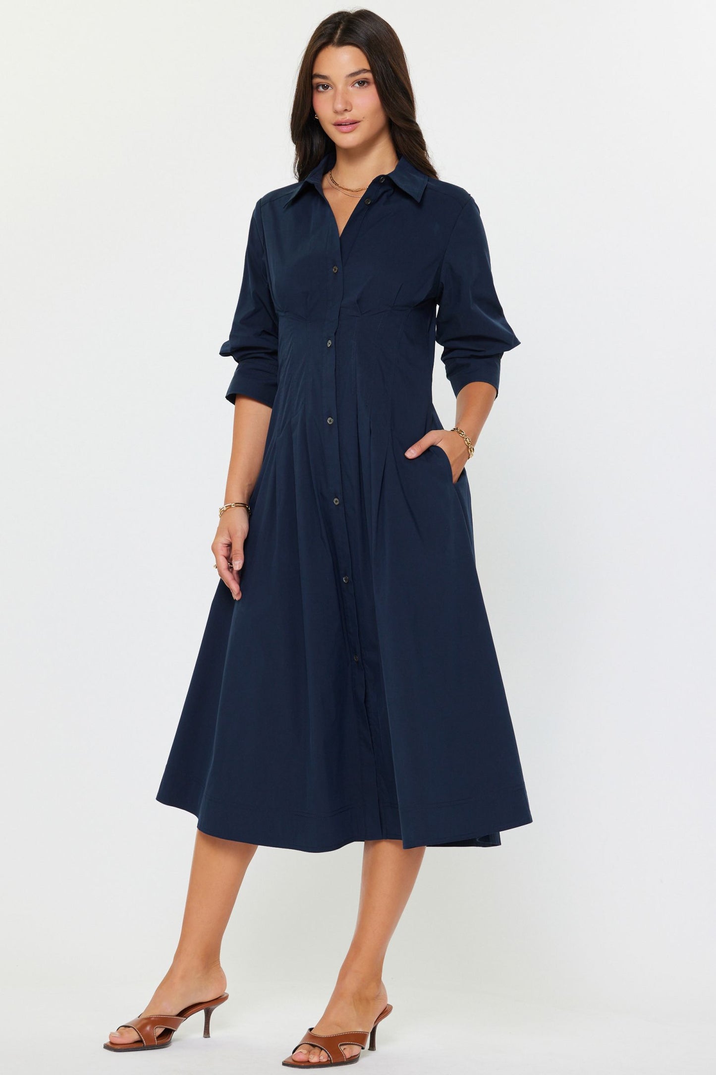 A Line Midi Dress