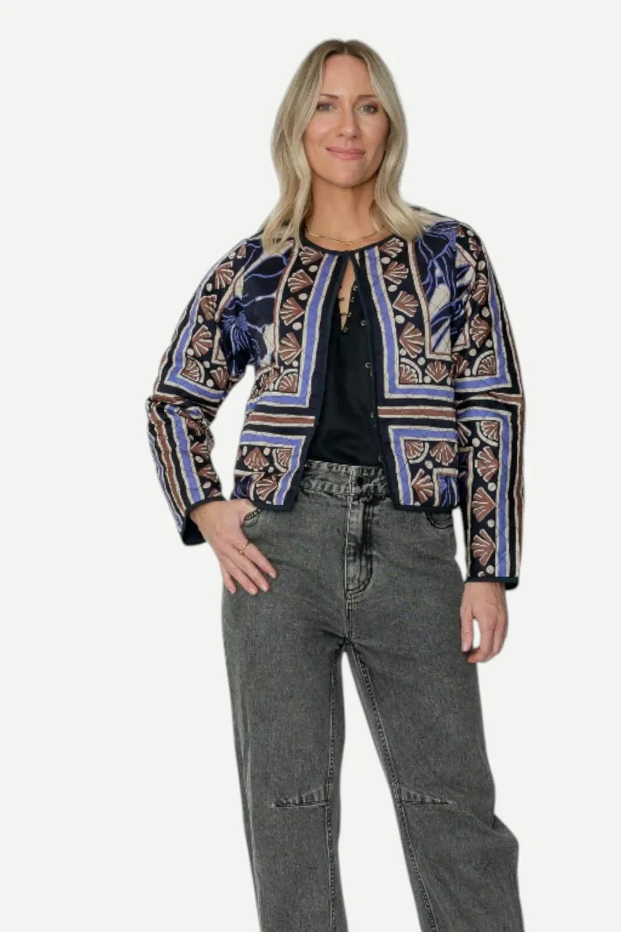 Colette Reversible Quilted Jacket