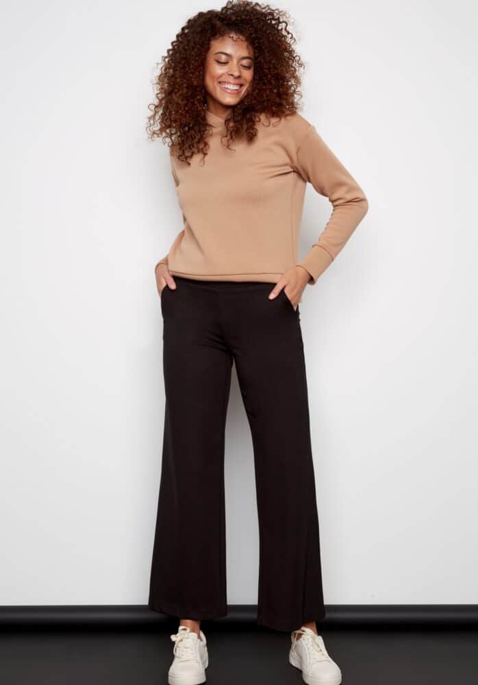 Black Wide Leg Pant