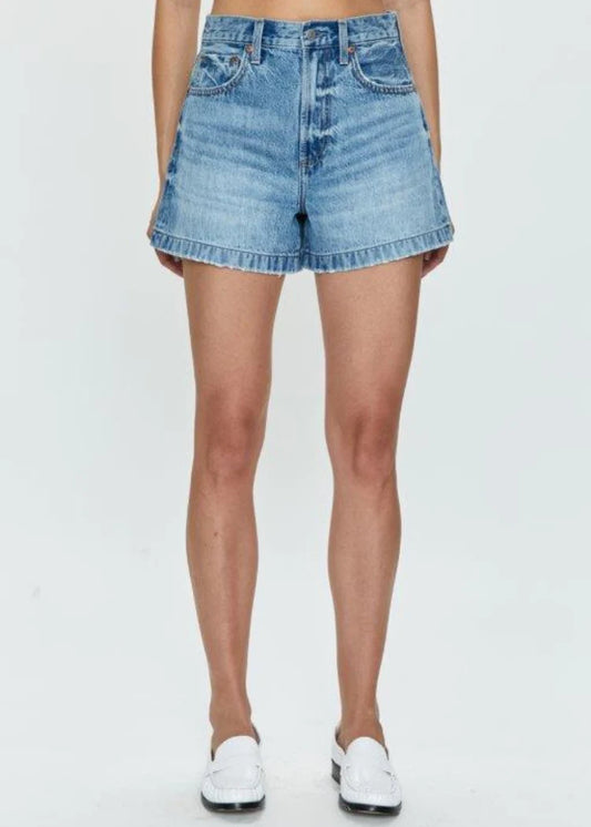 Saige High Rise A Line Short