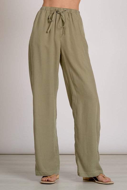 Drawstring Olive Pant