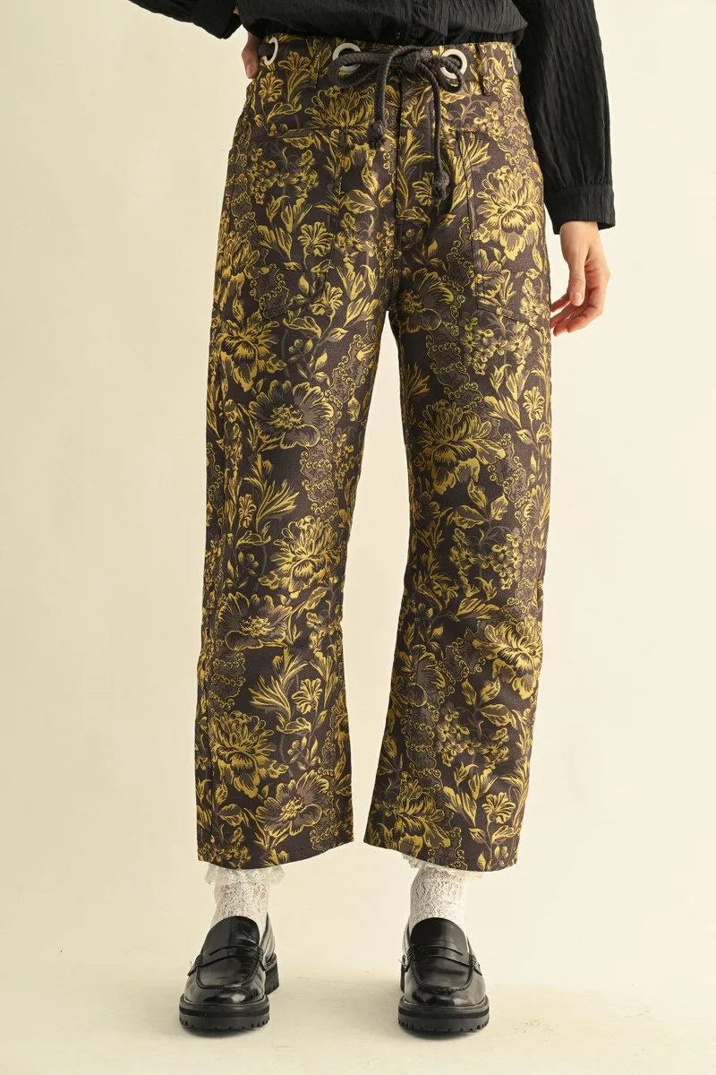 textured pant