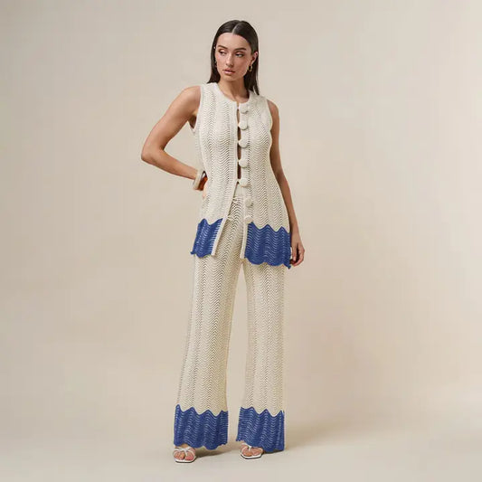 Button Knit Set