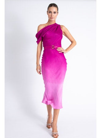 Angelique Ombre Midi Dress