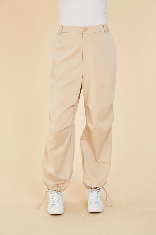 Draw String Hem Utility Pant