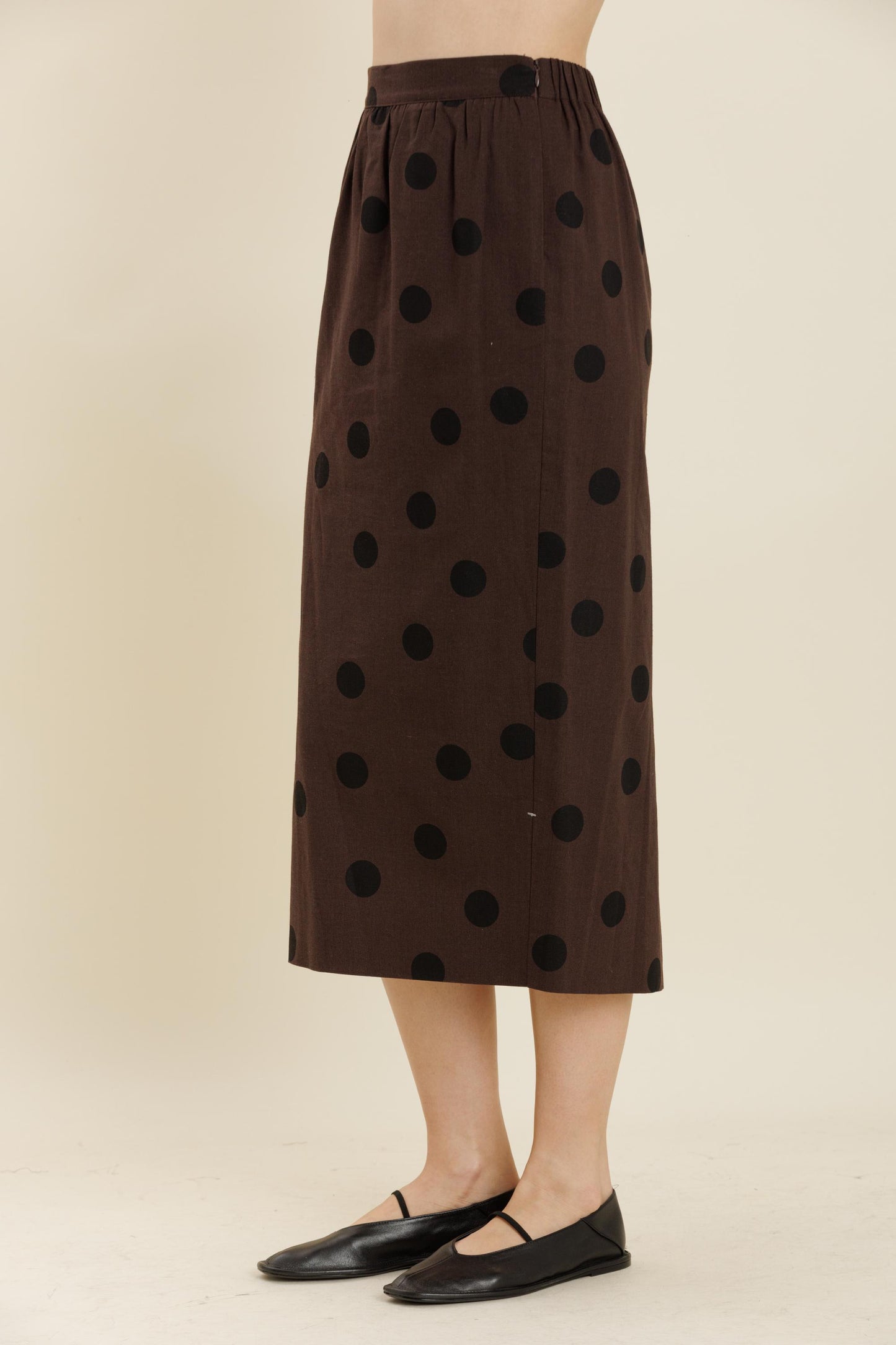 Midi Dot Skirt