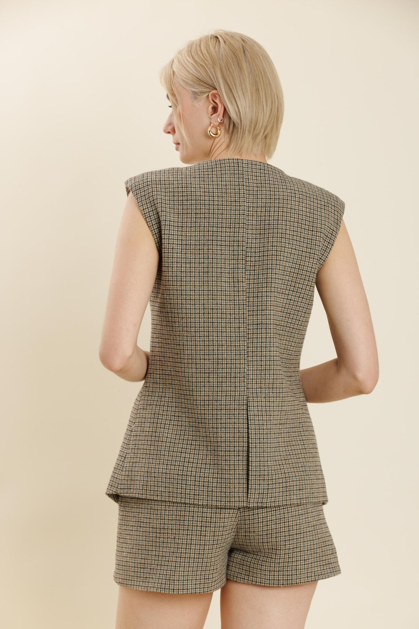 Tweed Vest