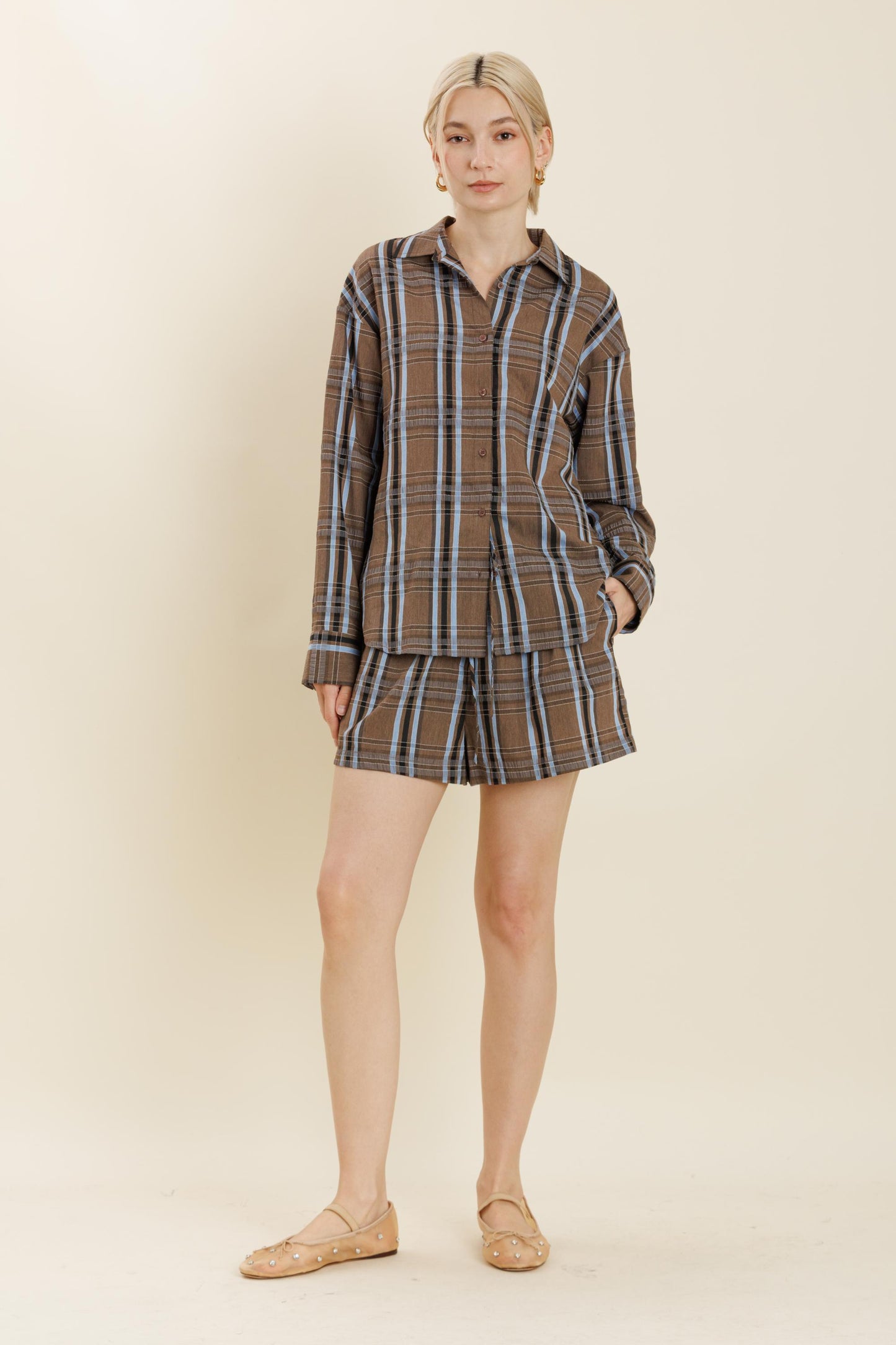 Plaid Button Down Shirt