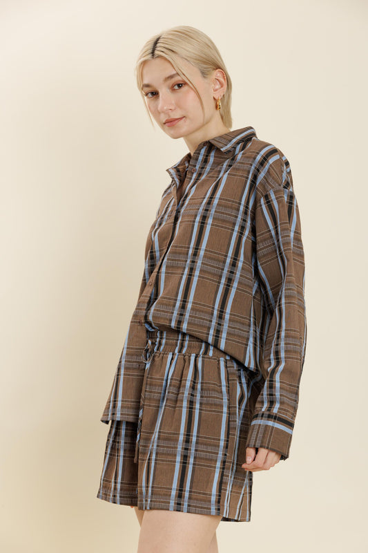 Plaid Button Down Shirt