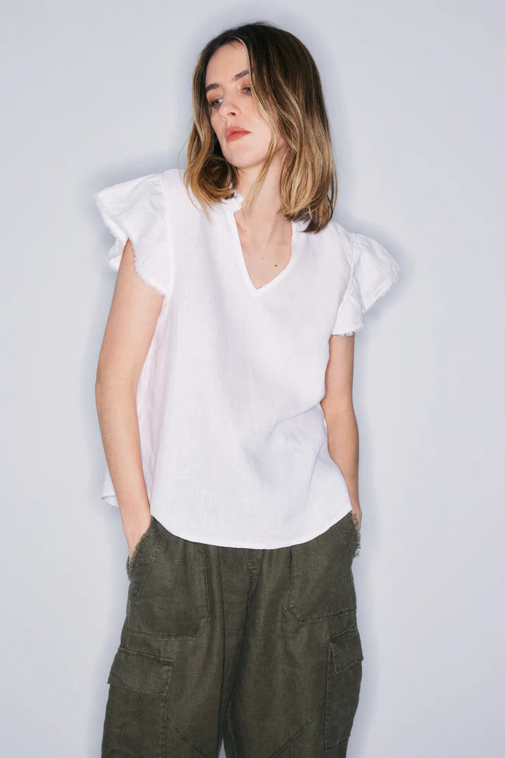 Carrie Linen Top