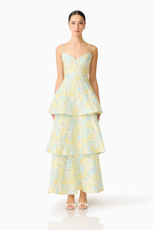 Penelope Tiered Gown