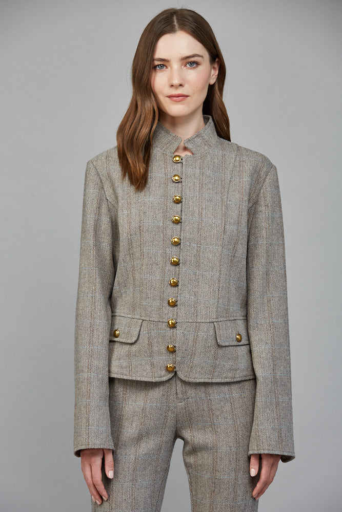 Herringbone Tailored Jacket