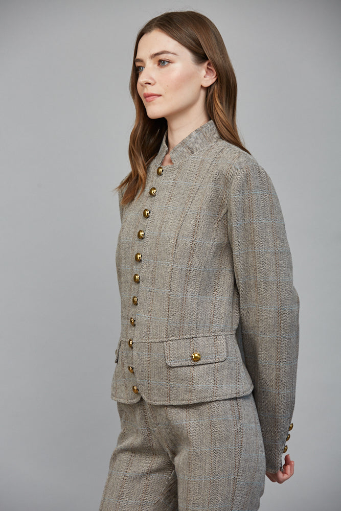 Herringbone Tailored Jacket