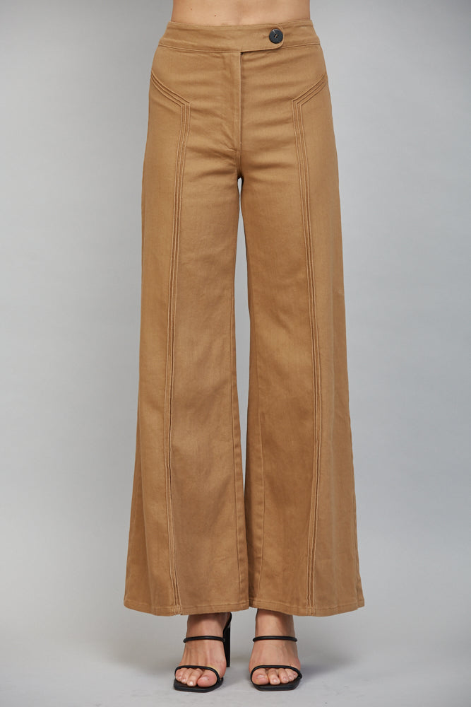Detail Flare Pants