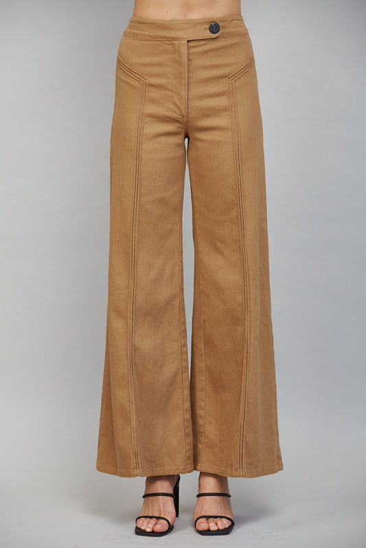 Detail Flare Pants