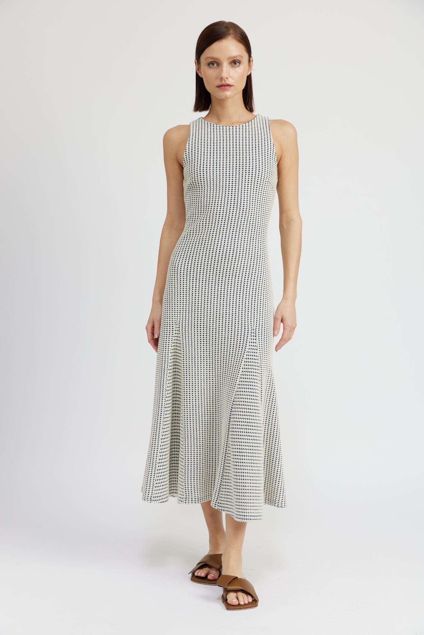 Novelty Knit Midi Dress