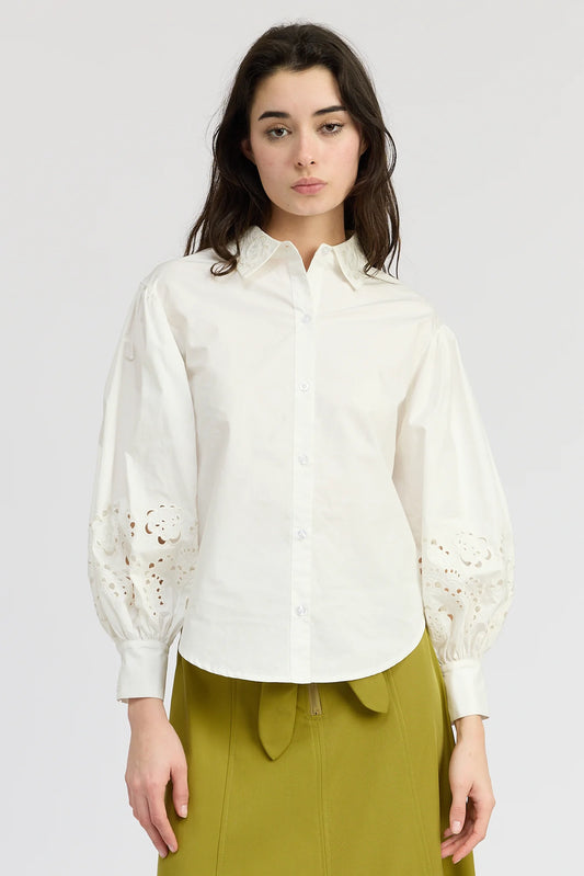 Quinton Shirt in Ivory