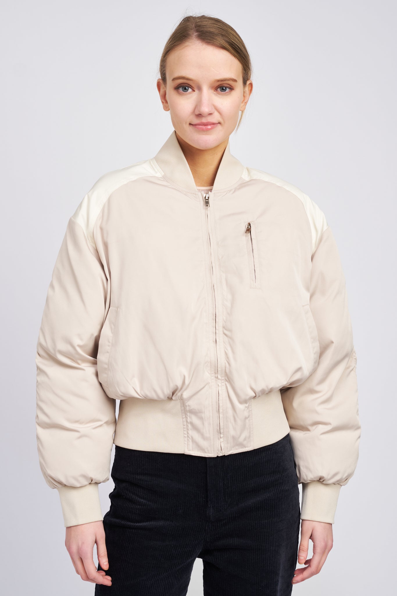 Padded Bomber Jacket