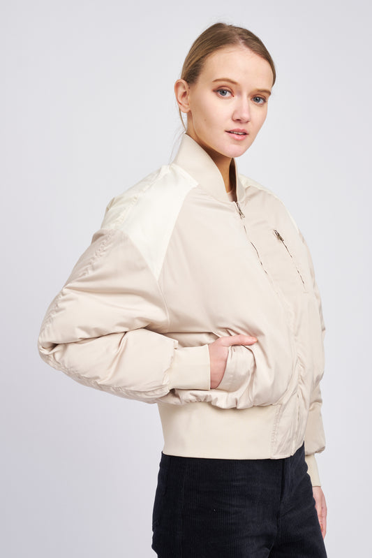 Padded Bomber Jacket